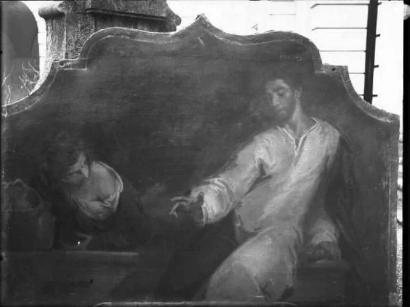 Gesù e la Samaritana - Giuseppe Bazzani, Mantova, Chiesa di S. Maria della Carità
